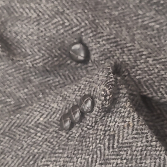 HARRIS TWEED HAND WOVEN 100% VIRGIN SCOTTISH  WOOL BLAZER XL - Picture 3 of 8